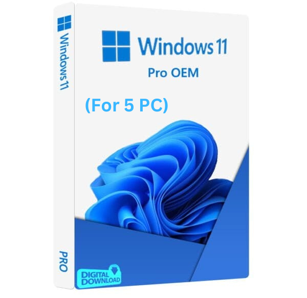 Windows 11 Professional 32/64 bytes (5PC)