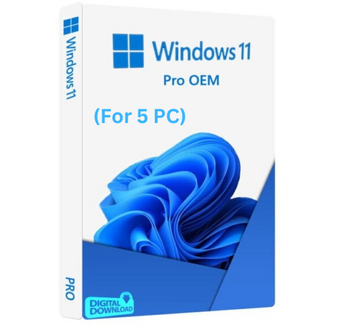 Windows 11 Professional 32/64 bytes (5PC)